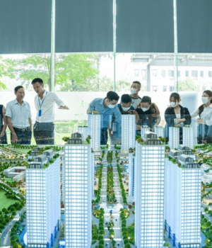 Mô hình sa bàn không thể thiếu trong lễ ra mắt dự án bất động sản thành công