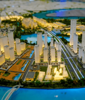 Sa bàn khu đô thị - Mô hình kiến trúc quy hoạch